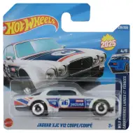 Hot Wheels: Jaguar XJC V12 Coupe biały samochodzik 1/64 - Mattel
