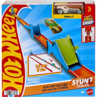 Hot Wheels: Kaskaderski zestaw startowy - zestaw zabawkowy Slam Jump Challenge - Mattel