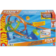 Hot Wheels: Kaskaderski zestaw torów z podwójną pętlą - Mattel