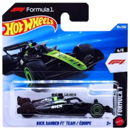 Hot Wheels: Kick Sauber F1 Team samochodzik 1/64 - Mattel