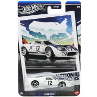 Hot Wheels: Klasyczny Ford GT40 samochodzik 1/64 - Mattel