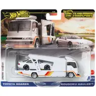 Hot Wheels: Kousoku Hauler Premium laweta i samochodzik Toyota Soarer 1/64 - Mattel