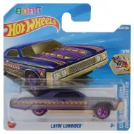 Hot Wheels: Layin Lowrider fioletowy samochodzik 1/64 - Mattel