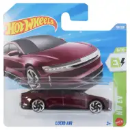 Hot Wheels: Lucid Air bordowy samochodzik 1/64 - Mattel