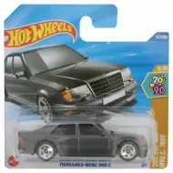 Hot Wheels: Mercedes-Benz 500E czarny samochodzik 1/64 - Mattel
