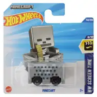 Hot Wheels: Minecraft Minecart samochodzik 1/64 - Mattel