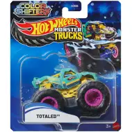 Hot Wheels Monster Truck: Totaled samochodzik zmieniający kolor 1/64 - Mattel