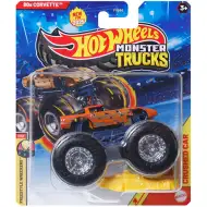 Hot Wheels: Monster Trucks - 80 Corvette samochodzik 1/64 - Mattel