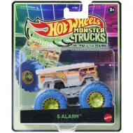 Hot Wheels Monster Trucks: 5 Alarm świecący w ciemności samochodzik 1/64 – Mattel