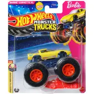 Hot Wheels Monster Trucks: Barbie Corvette XL samochodzik 1/64 - Mattel