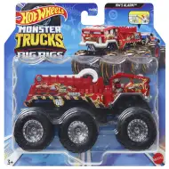 Hot Wheels Monster Trucks: Big Rigs HW 5 Alarm sześciokołowy pojazd 1:64 - Mattel