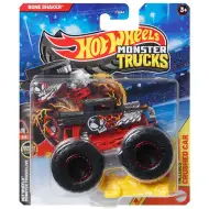 Hot Wheels Monster Trucks: Bone Shaker mały samochodzik z czaszkowym wzorem 1/64 - Mattel