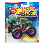 Hot Wheels Monster Trucks: Dual Engine Destroyer samochodzik 1/64 – Mattel