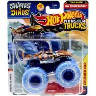 Hot Wheels Monster Trucks: HW Tiger Shark samochodzik 1/64 - Mattel