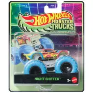 Hot Wheels Monster Trucks: Night Shifter świecący w ciemności samochodzik 1/64 – Mattel