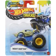 Hot Wheels Monster Trucks: Night Shifter zmieniający kolor samochód 1/64 - Mattel