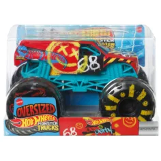 Hot Wheels Monster Trucks Oversized: Demo Derby, model samochodu w skali 1:24 – Mattel