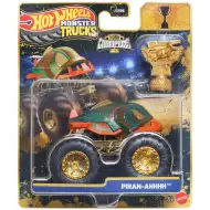 Hot Wheels Monster Trucks: Piran-Ahhh zwycięski samochodzik z pucharem w skali 1/64 – Mattel