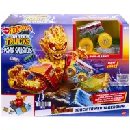 Hot Wheels: Monster Trucks Power Smashers zestaw torów ognia - Mattel