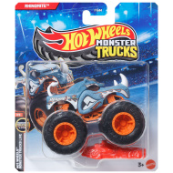 Hot Wheels Monster Trucks: Rhinomite niebieski monster truck w skali 1:64 - Mattel