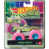 Hot Wheels Monster Trucks: Shark Wreak świecący w ciemności samochodzik 1/64 – Mattel