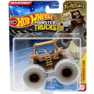 Hot Wheels Monster Trucks: The Flintmobile samochodzik 1/64 - Mattel