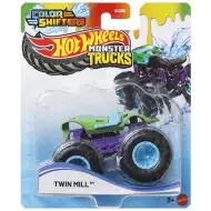 Hot Wheels Monster Trucks: Twin Mill samochód zmieniający kolor 1/64 - Mattel