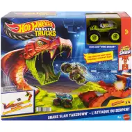 Hot Wheels Monster Trucks: Zestaw torowy Ukąszenie węża - Mattel