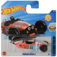 Hot Wheels: Morgan Super 3 mały samochodzik 1/64 - Mattel