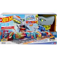 Hot Wheels: Myjnia samochodowa z rekinem – Mattel