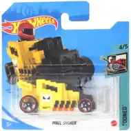Hot Wheels: Pixel Shaker żółty samochodzik 1/64 - Mattel