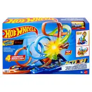 Hot Wheels: Podwójna-Podwójna Pętla zestaw torów - Mattel