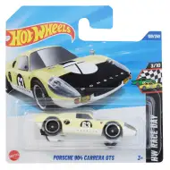 Hot Wheels: Porsche 904 Carrera GTS żółty samochodzik 1/64 - Mattel