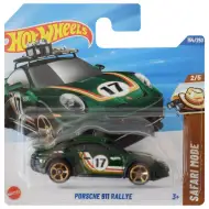 Hot Wheels: Porsche 911 Rallye zielony samochodzik 1/64 - Mattel