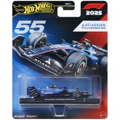 Hot Wheels Premium: Atlassian Williams Racing F1 Team #55 samochodzik Formuły 1 1/64 - Mattel