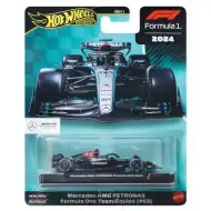 Hot Wheels Premium: Mercedes-AMG Petronas Formula 1 Nr 63 samochodzik 1/64 – Mattel
