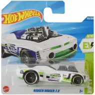 Hot Wheels: Rodger Dodger 2.0 biały samochodzik 1/64 - Mattel