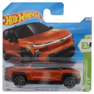 Hot Wheels: Silverado EV RST pomarańczowy samochodzik 1/64 - Mattel