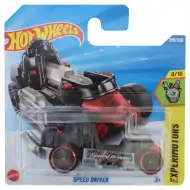 Hot Wheels: Speed Driver czarny samochodzik 1/64 - Mattel