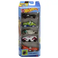 Hot Wheels: Street Beasts zestaw 5 samochodzików w skali 1/64 – Mattel