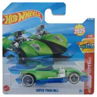 Hot Wheels: Super Twin Mill zielony samochodzik 1/64 - Mattel