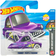 Hot Wheels: Tooned Purple Passion samochodzik 1/64 - Mattel