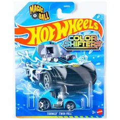 Hot Wheels: Tooned Twin Mill samochodzik zmieniający kolor 1:64 - Mattel