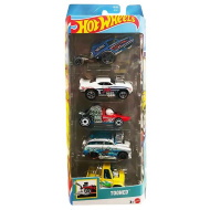 Hot Wheels: Tooned zestaw 5 samochodzików 1/64 - Mattel