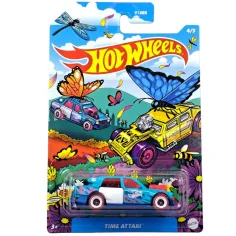 Hot Wheels Wiosenna seria: Time Attaxi samochodzik 1:64 - Mattel