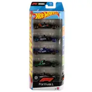 Hot Wheels: Zestaw 5 samochodzików Formula 1 1/64 - Mattel
