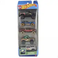 Hot Wheels: Zestaw 5 samochodzików HW Remote Adventures – Mattel