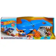 Hot Wheels: Zestaw do zabawy z rekinem pożerającym samochody z małym samochodzikiem - Mattel