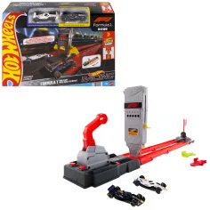 Hot Wheels: Zestaw toru Start z siatki Formuły 1 - Mattel