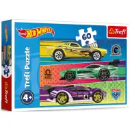 Hot Wheels wyścig 60-elementowe puzzle - Trefl